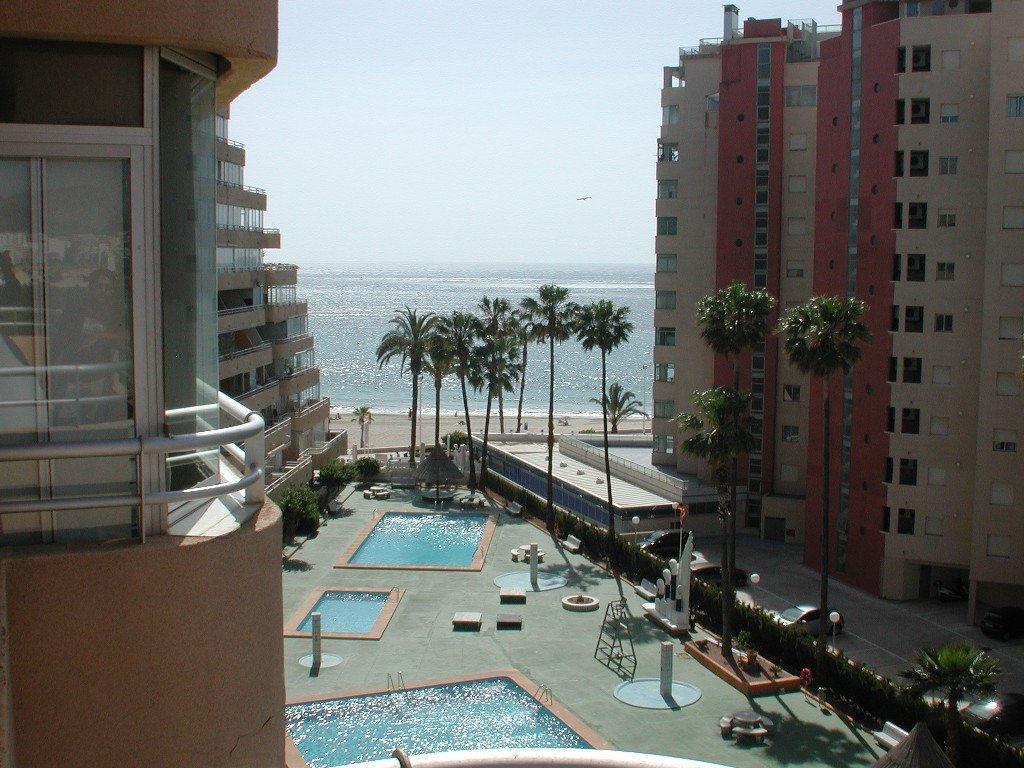 Penthouse for sale front line of Calpe beach.