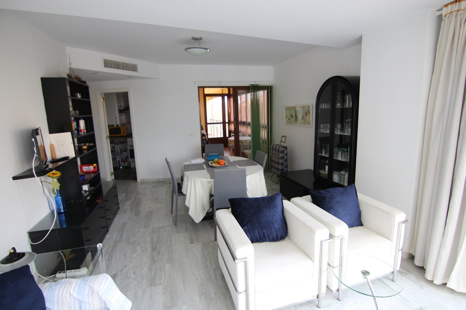 Apartment with a sea view for sale in Moraira.